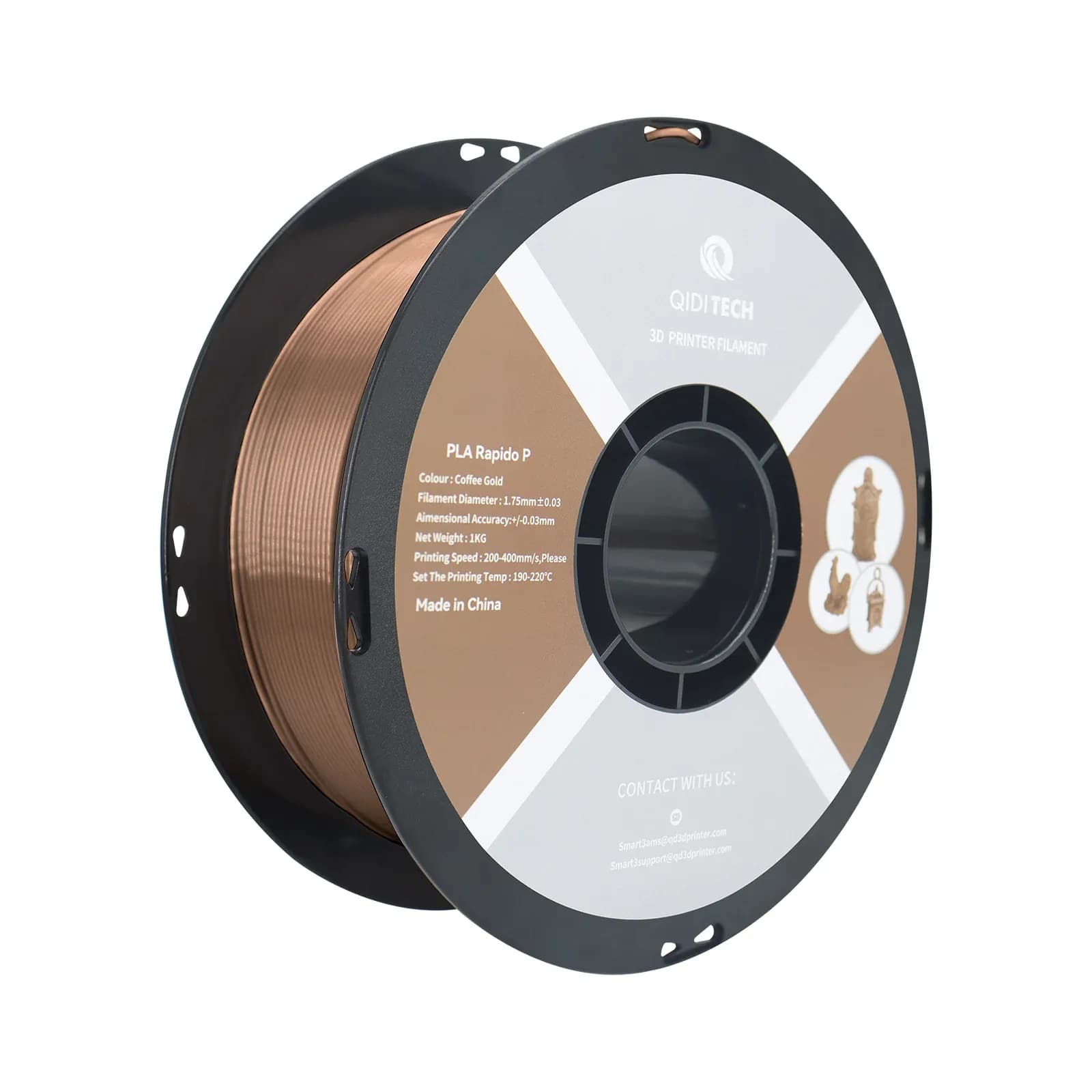 Qidi PLA Rapido Silk/Metal