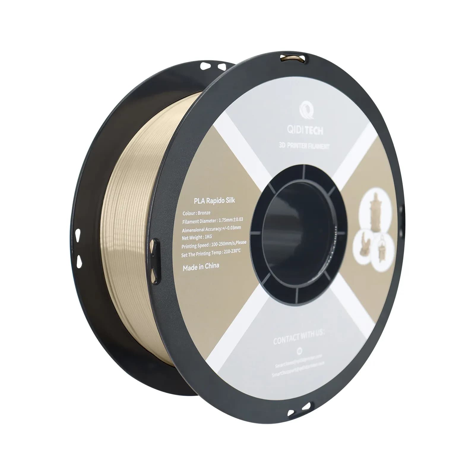 Qidi PLA Rapido Silk/Metal 13