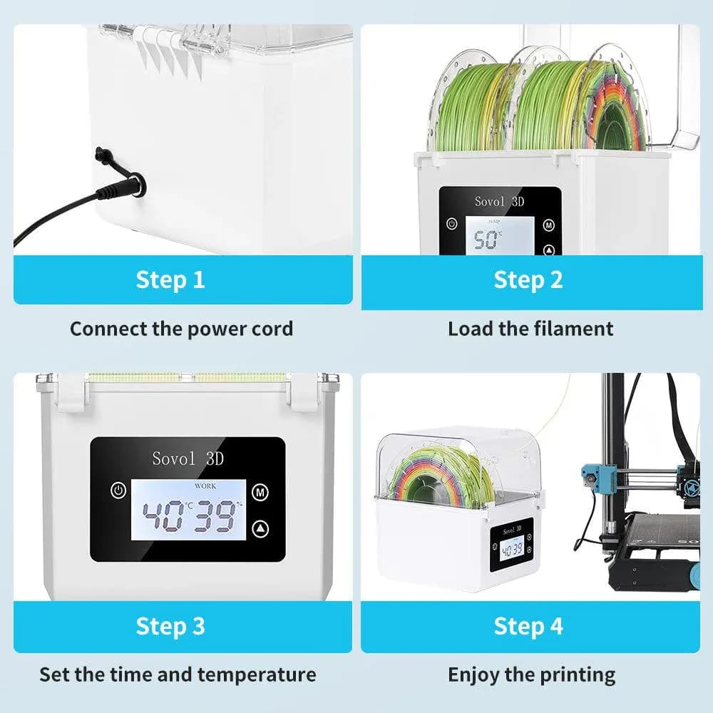 Sovol SH01 ფილამენტის საშრობი 2